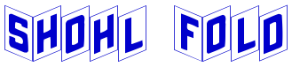 Shohl Fold 字体